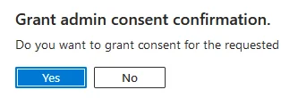 grant admin consent