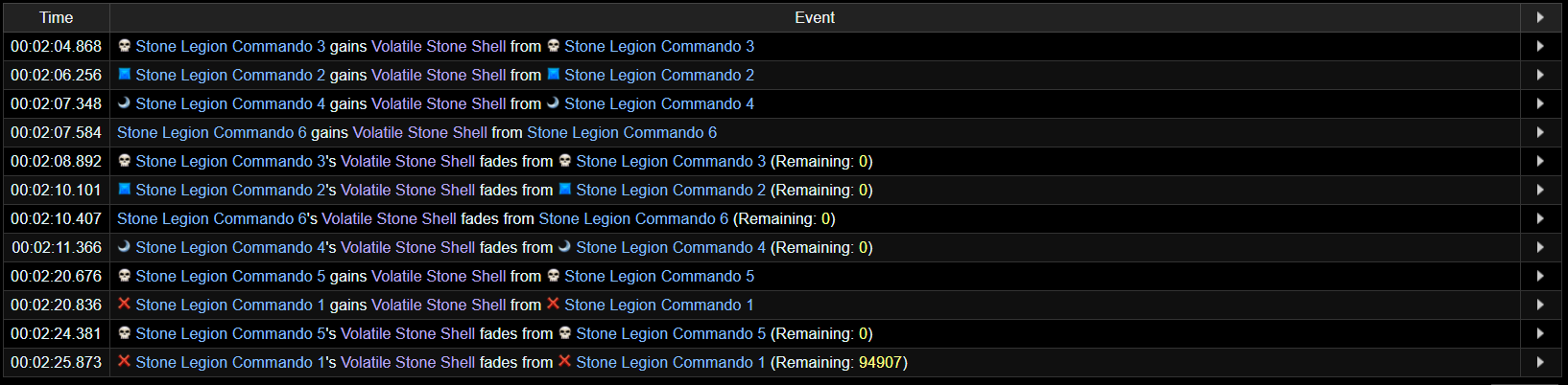 a combat log