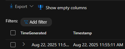 not selected results